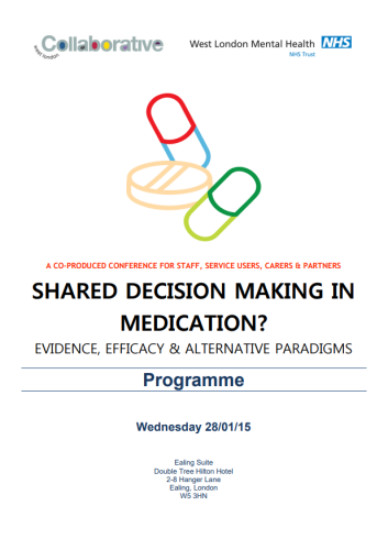 Event Attended - Conference - Shared Decision Making 2015-01-28